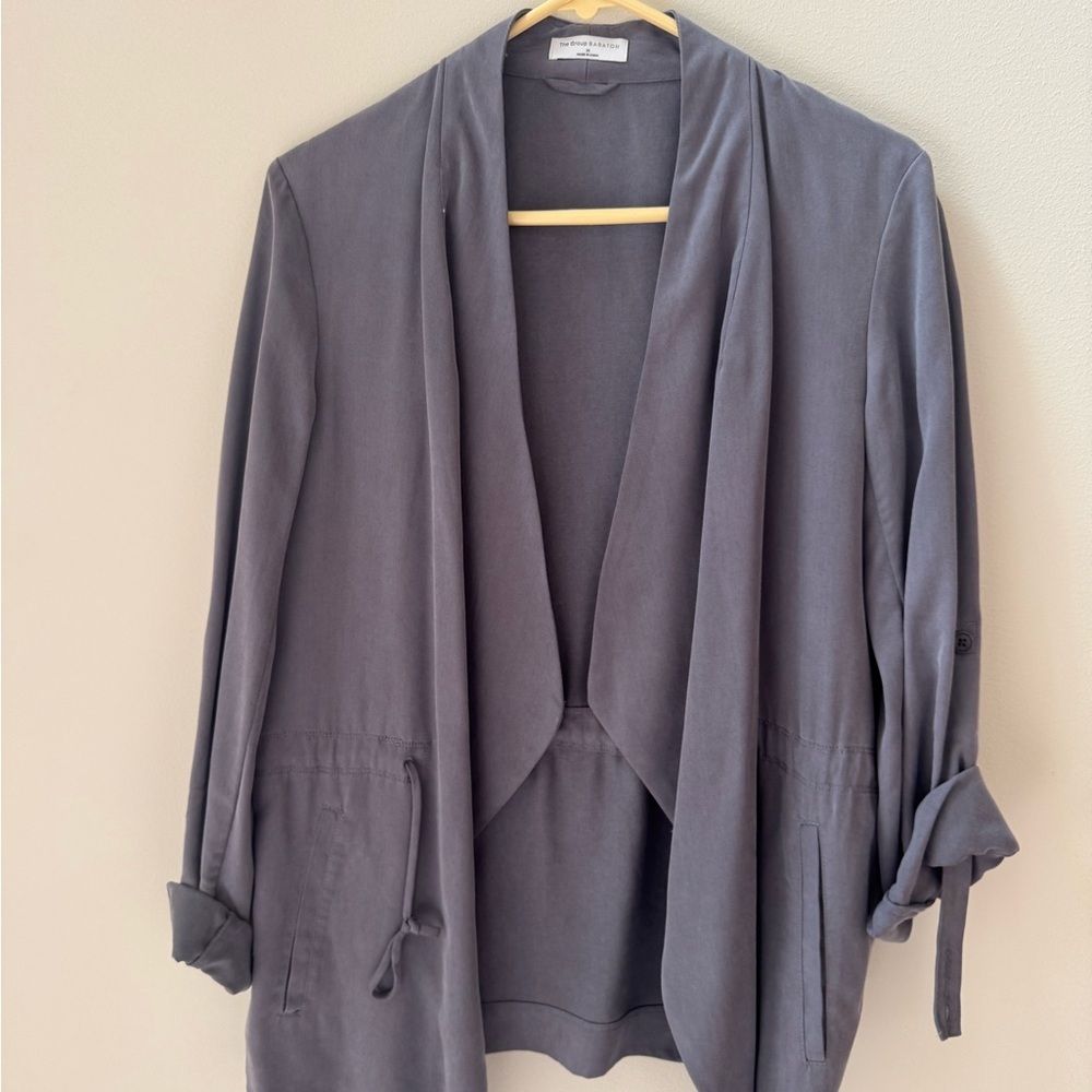 Babaton Charcoal Gray Blazer